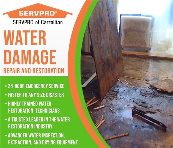 logo and information about SERVPRO 