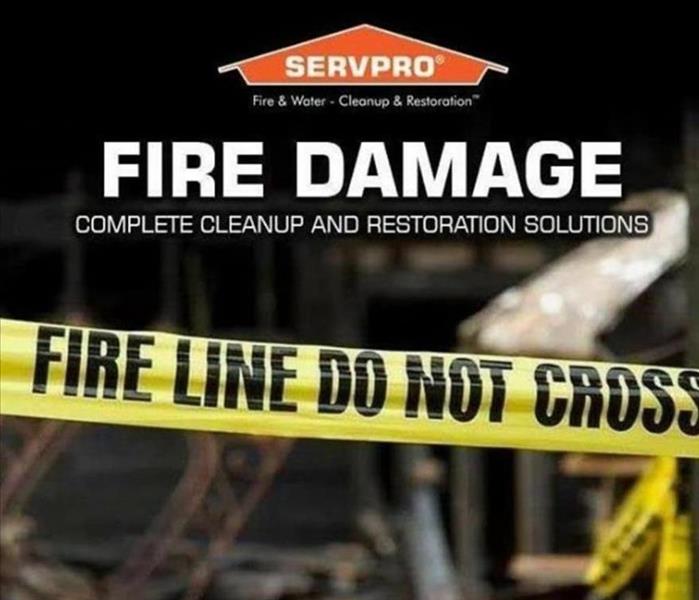 Fire Damage and safety tape